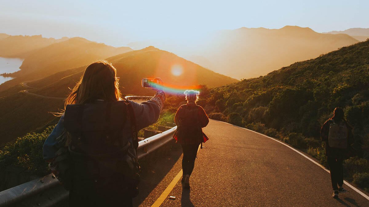 Adventure Time: Exploring The Beautiful Landscape With Friends